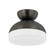 Rue One Light Flush Mount in True Bronze (428|H851501-TRB)