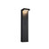 Evans LED Exterior Bollard in Black (347|EB45624-BK-UNV)