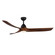 Baylor 60''Ceiling Fan in Matte Black/Dark Walnut (347|CF97860-MB/DW)