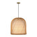 Bondi One Light Pendant in Brushed Gold/Opal Glass (452|PD631920BGOP)