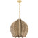 Valatie One Light Pendant in Vintage Gold Leaf (67|F3416-VGL)