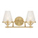 Candler Two Light Bathroom Vanity in Warm Brass (51|8-3596-2-322)