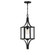 Raeburn One Light Outdoor Hanging Lantern in Matte Black/Weathered Brushed Brass (51|5-475-144)