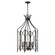 Enclave Six Light Pendant in Black Tourmaline (51|3-6802-6-188)