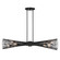 Longfellow Six Light Linear Chandelier in Matte Black (51|1-9601-6-89)