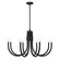 Sorrento Eight Light Chandelier in Matte Black (51|1-6680-8-89)