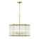 GLASBURY GLASBURY-CHD-6LT-24IN-GD-RB in Gold (40|47239-012)