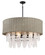 Breakers Isle Nine Light Pendant in Coal (7|5297-66A)