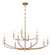 Atella 12 Light Chandelier in Ashen Gold (7|5288-788)