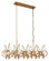 Into Focus Ten Light Island Pendant in Brass Antq (7|3817-863)