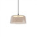 Yurei LED Pendant in Matte Black (240|YUP-S1-SW-MTB+STEA)