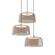 Yurei LED Pendant in Matte Black (240|YUP-C3-SW-MTB+STEA)