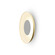Ramen LED Wall Sconce in Gold w/ Matte White (240|RMW-12-SW-PTB-HW+24BD-GMW)