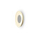 Ramen LED Wall Sconce in Gold w/ Matte White (240|RMW-09-SW-MWT-HW+18BD-GMW)