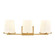 Votisse Three Light Vanity in Lacquered Brass (45|90159/3)