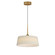 Paramount LED Pendant in Natural Aged Brass (16|10334OFNAB)