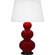 Triple Gourd One Light Table Lamp in Sangria Glazed Ceramic w/Deep Patina Bronze (165|SA41X)