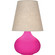 Small June One Light Accent Lamp in Razzle Rose Glazed Ceramic (165|RZ91)