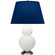 Double Gourd One Light Table Lamp in Matte Lily Glazed Ceramic w/Antique Silver (165|MLY59N)