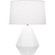 Delta One Light Table Lamp in Matte Daisy Glazed Ceramic w/Polished Nickel (165|MDY97)