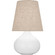Small June One Light Table Lamp in Matte Daisy Glazed Ceramic (165|MDY91)