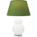 Double Gourd One Light Table Lamp in Matte Daisy Glazed Ceramic w/Lucite (165|MDY23G)