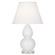 Small Double Gourd One Light Accent Lamp in Daisy Glazed Ceramic w/Lucite (165|DY13X)