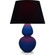 Double Gourd One Light Table Lamp in Cobalt Glazed Ceramic w/Lucite (165|CT23K)
