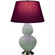Double Gourd One Light Table Lamp in Celadon Glazed Ceramic w/Antique Silver (165|1791P)