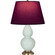 Double Gourd One Light Table Lamp in Celadon Glazed Ceramic w/Antique Natural Brass (165|1789P)