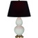 Double Gourd One Light Table Lamp in Celadon Glazed Ceramic w/Antique Natural Brass (165|1789K)