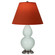 Small Double Gourd One Light Accent Lamp in Celadon Glazed Ceramic w/Antique Silver (165|1788T)