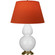 Double Gourd One Light Table Lamp in Lily Glazed Ceramic w/Antique Natural Brass (165|1660T)