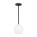 Rory One Light Mini Pendant in Midnight Black (1|GLP1011MBK)