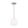 Rory One Light Mini Pendant in Brushed Steel (1|GLP1011BS)