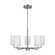 Rhett Five Light Chandelier in Brushed Steel (1|GLC1015BS)