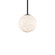 Pisces LED Mini Pendant in Black (281|PD-34408-40-BK)