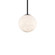 Pisces LED Mini Pendant in Aged Brass (281|PD-34408-27-AB)