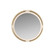 Asmara Mirror in Antique Brass (314|WMI31)
