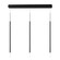 Viggo LED Chandelier in Black (34|PD-69403L2-BK)