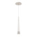 Quill LED Mini Pendant in Chrome (34|PD-59416-27-CH)