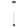 Quill LED Mini Pendant in Black (34|PD-59416-27-BK)