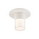 Twist-N-Lite LED Flush Mount in White (34|FM-240203-CS-WT)