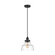 Baskin One Light Pendant in Midnight Black (454|P1348MBK)