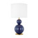 Suki One Light Table Lamp in Navy (454|KST1221NVY1)