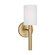 Manor One Light Wall Sconce in Satin Brass (454|DJW1061SB)