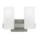 Rhode Two Light Vanity in Brushed Steel (454|DJV1102BS)