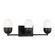 Foster Three Light Vanity in Midnight Black (454|DJV1093MBK)