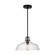 Payton One Light Pendant in Midnight Black (454|DJP1121MBK)
