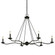 Sawyer Six Light Chandelier in Forged Iron (67|F6306-FOR)